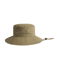 Nylon Wide Brim Bucket Hat